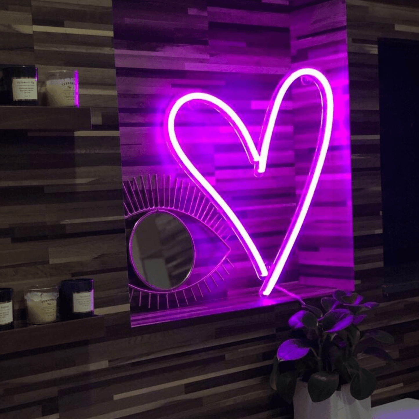 Heart Neon Sign | Custom Neon Sign | Custom Wedding Decoration