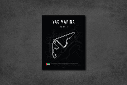 Abu Dhabi Grand Prix 2025 Formula 1 - Yas Marina F1 Circuit LED Neon Sign Light