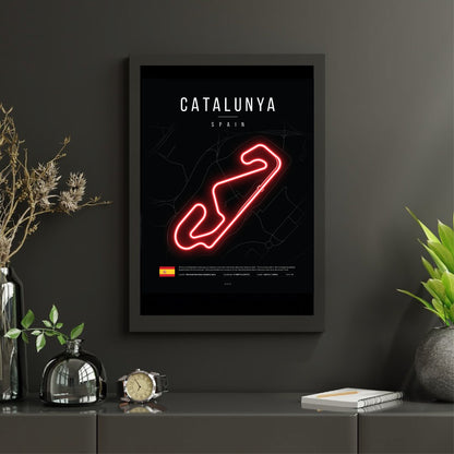 Spanish Grand Prix 2025 Formula 1 - Catalunya Circuit LED Neon Sign Light