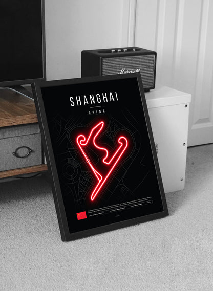Chinese Grand Prix 2025 LED Neon Sign – Shanghai F1 Circuit Decor