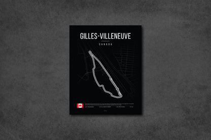 Canadian Grand Prix 2025 Formula 1 - Gilles-Villeneuve F1 Circuit LED Neon Sign Light