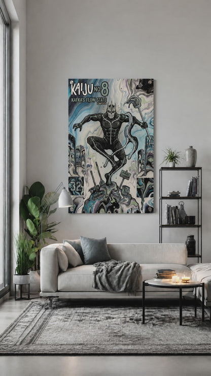 Kaiju LED Neon Wall Art - Premium Custom LED Neon Artwork