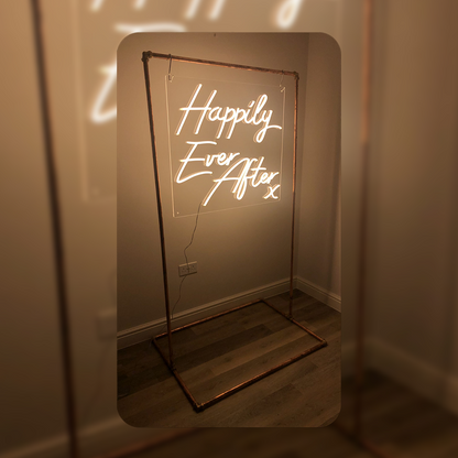 Happily Ever After Custom Wedding Decoration - Custom LED Neon Sign