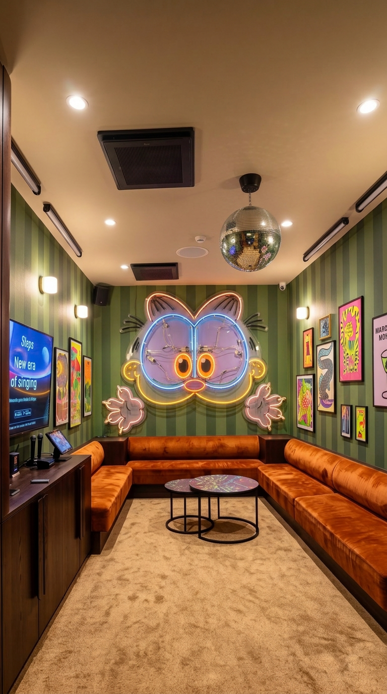Garfield Karaoke Lounge - Daylight Mode