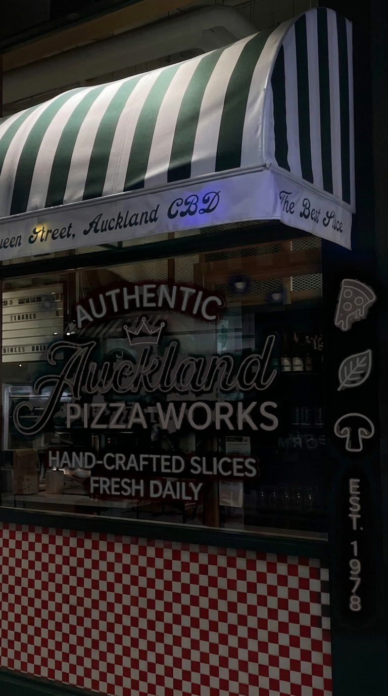 Auckland Pizza Works - Daylight Service Mode